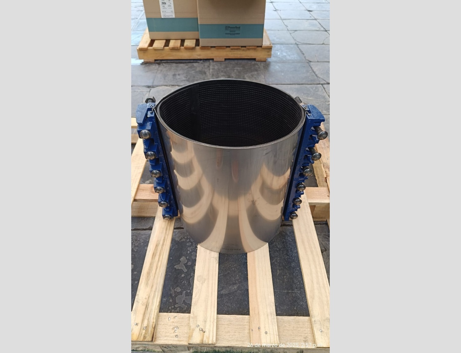 Abrazadera de panel doble modelo 3122